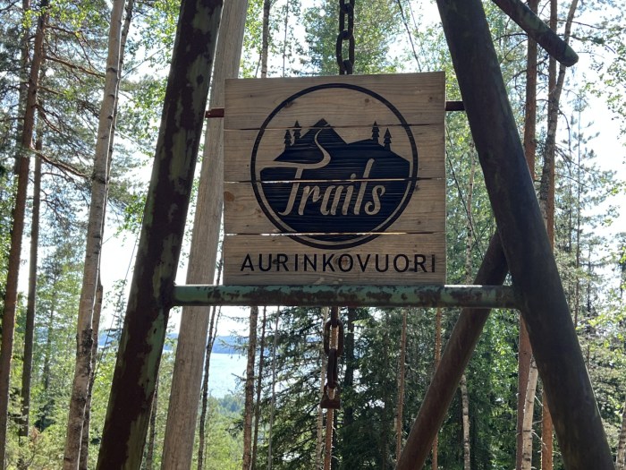 asikkala trail kyltti